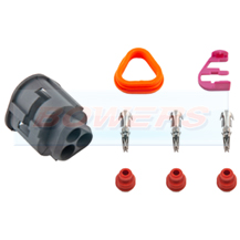 3 Pin Audi/Seat/Skoda/VW Temperature Sensor Connector Plug 1J0973203