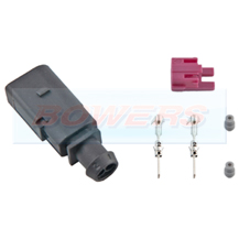 2 Pin Audi/Seat/Skoda/VW Connector Plug 1J0973802