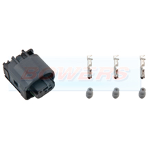 3 Pin Audi/Seat/Skoda/VW Parking Sensor Connector Plug 1J0972483A