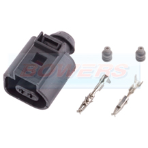 2 Pin Audi/Seat/Skoda/VW ABS Speed Sensor Connector Plug 1J0973702