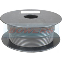 Thin Wall Grey/Slate Single Core Cable 28/0.30mm 2.0mm² 30m Roll