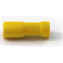 Yellow Female 6.3mm Fully Insulated Spade/Lucar Connectors/Terminals For 3-6mm² Cable (50pk)