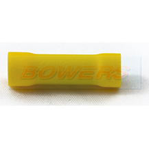 Yellow Butt Connectors/Terminals For 3-6mm² Cable (50pk)