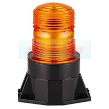 10v-110v 2 Bolt Mounting LED Flashing Amber Beacon Ideal For Fork Lift Trucks