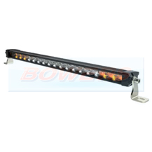 510mm 20" LED Light Bar With Amber LED Warning Lights