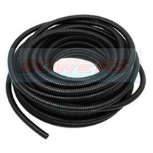11.8mm ID Black Split Cable Conduit (50m Length)