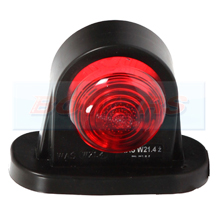 Red/White End Outline Marker Light Lamp 264