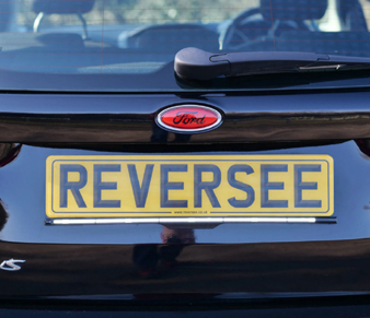 REVERSEE Number Plate LED Reverse Light Upgrade Kit Fitted 2