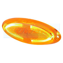 Caravan Motorhome LED Amber Side Marker Light Lamp